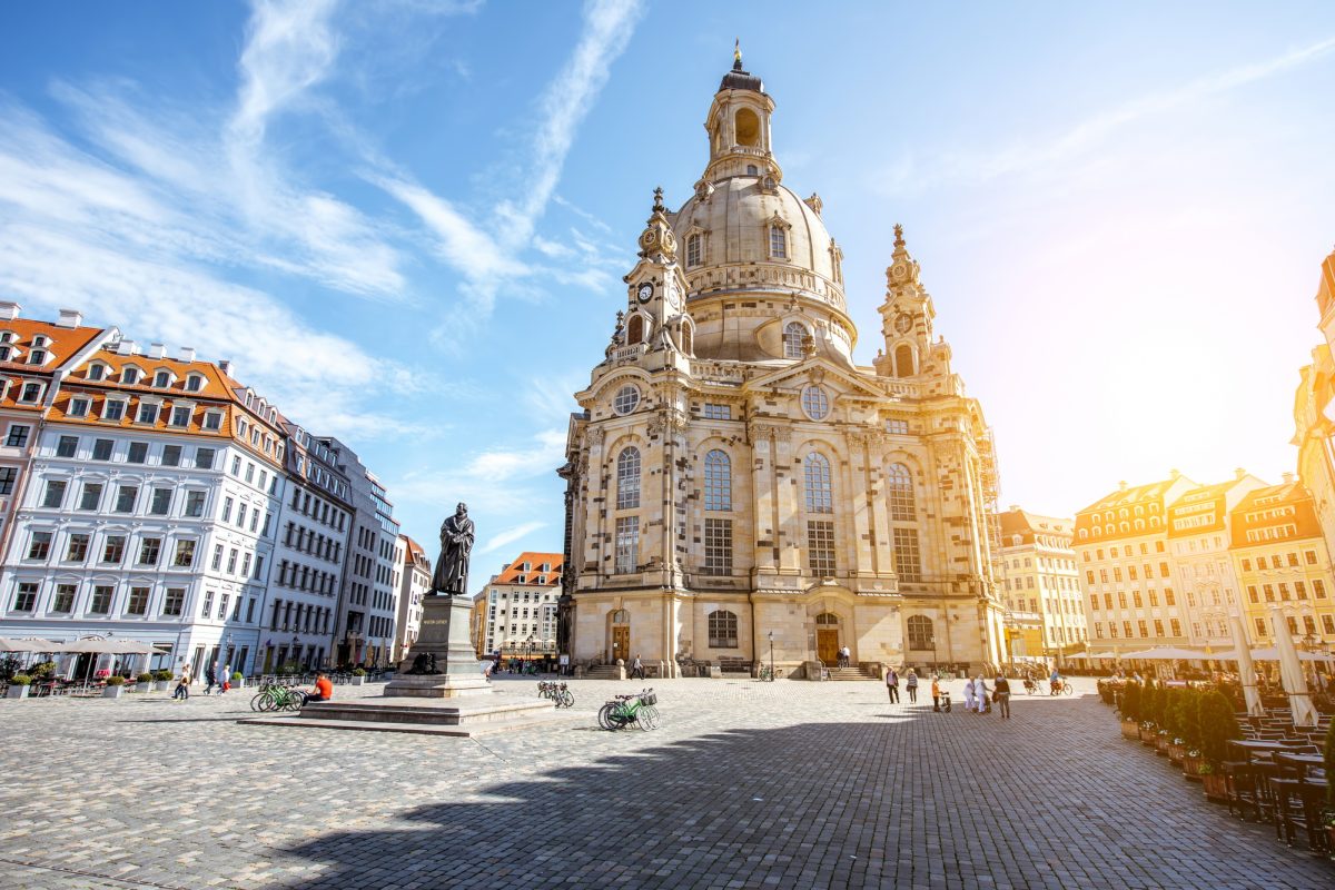 Dresden city in Germany